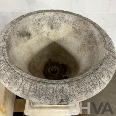 PAIR of Stone Urn Planters