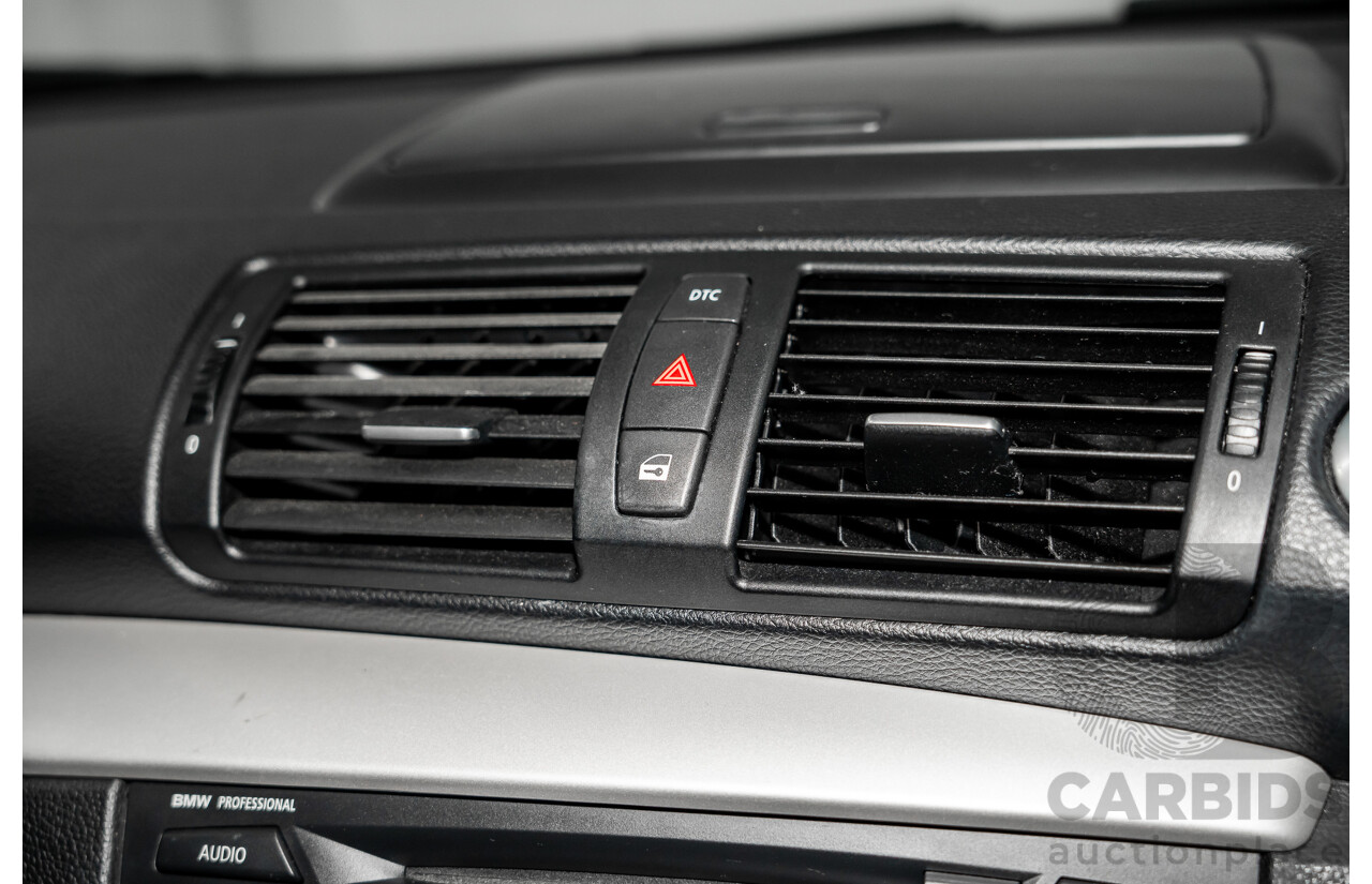 5/2009 BMW 120d E87 MY09 5d Hatchback Sapphire Black Metallic Turbo Diesel 2.0L