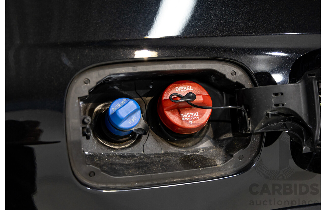 02/2018 Mercedes-Benz GLS350d 4Matic (AWD) X166 MY17 4D Wagon Obsidian Black Metallic Turbo Diesel 3.0L