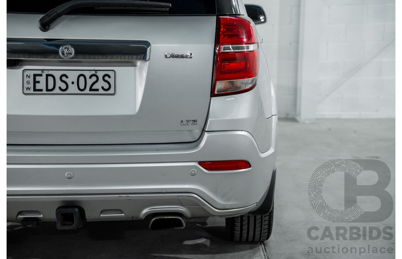 07/2017 Holden Captiva 7 LTZ (AWD) CG MY17 4D Wagon Nitrate Silver Metallic Turbo Diesel 2.2L