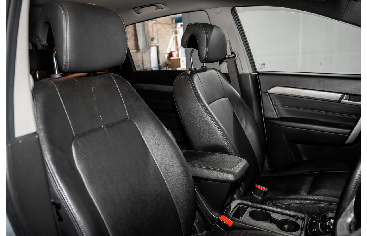 07/2017 Holden Captiva 7 LTZ (AWD) CG MY17 4D Wagon Nitrate Silver Metallic Turbo Diesel 2.2L