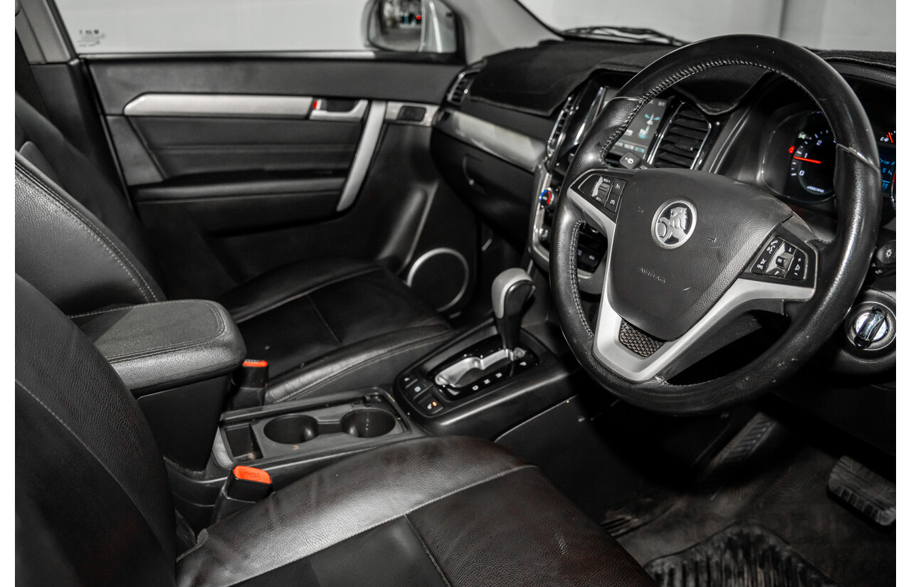 07/2017 Holden Captiva 7 LTZ (AWD) CG MY17 4D Wagon Nitrate Silver Metallic Turbo Diesel 2.2L