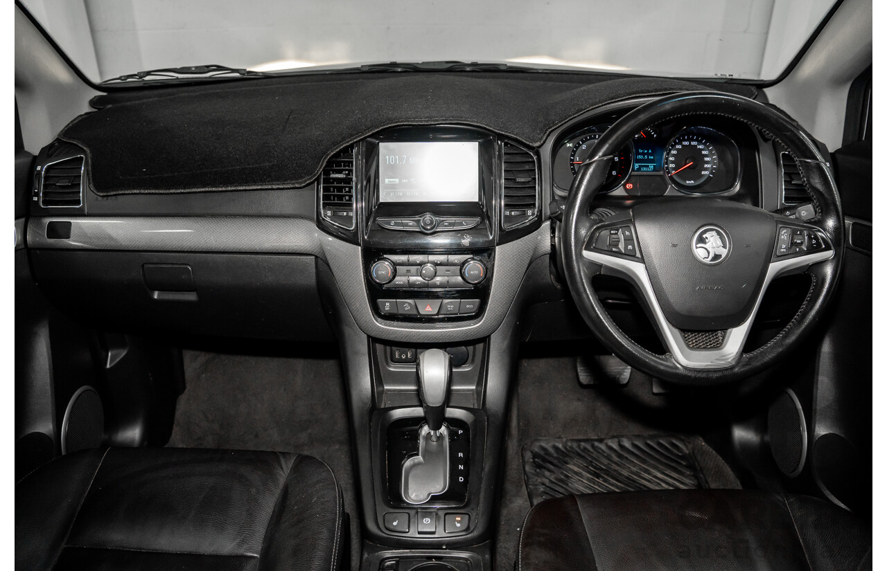 07/2017 Holden Captiva 7 LTZ (AWD) CG MY17 4D Wagon Nitrate Silver Metallic Turbo Diesel 2.2L