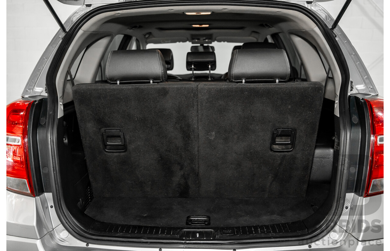 07/2017 Holden Captiva 7 LTZ (AWD) CG MY17 4D Wagon Nitrate Silver Metallic Turbo Diesel 2.2L