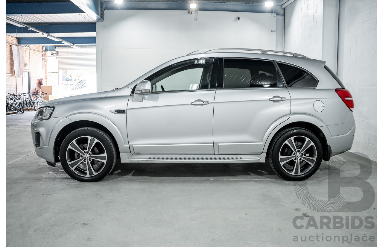07/2017 Holden Captiva 7 LTZ (AWD) CG MY17 4D Wagon Nitrate Silver Metallic Turbo Diesel 2.2L