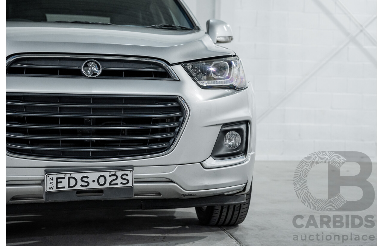 07/2017 Holden Captiva 7 LTZ (AWD) CG MY17 4D Wagon Nitrate Silver Metallic Turbo Diesel 2.2L