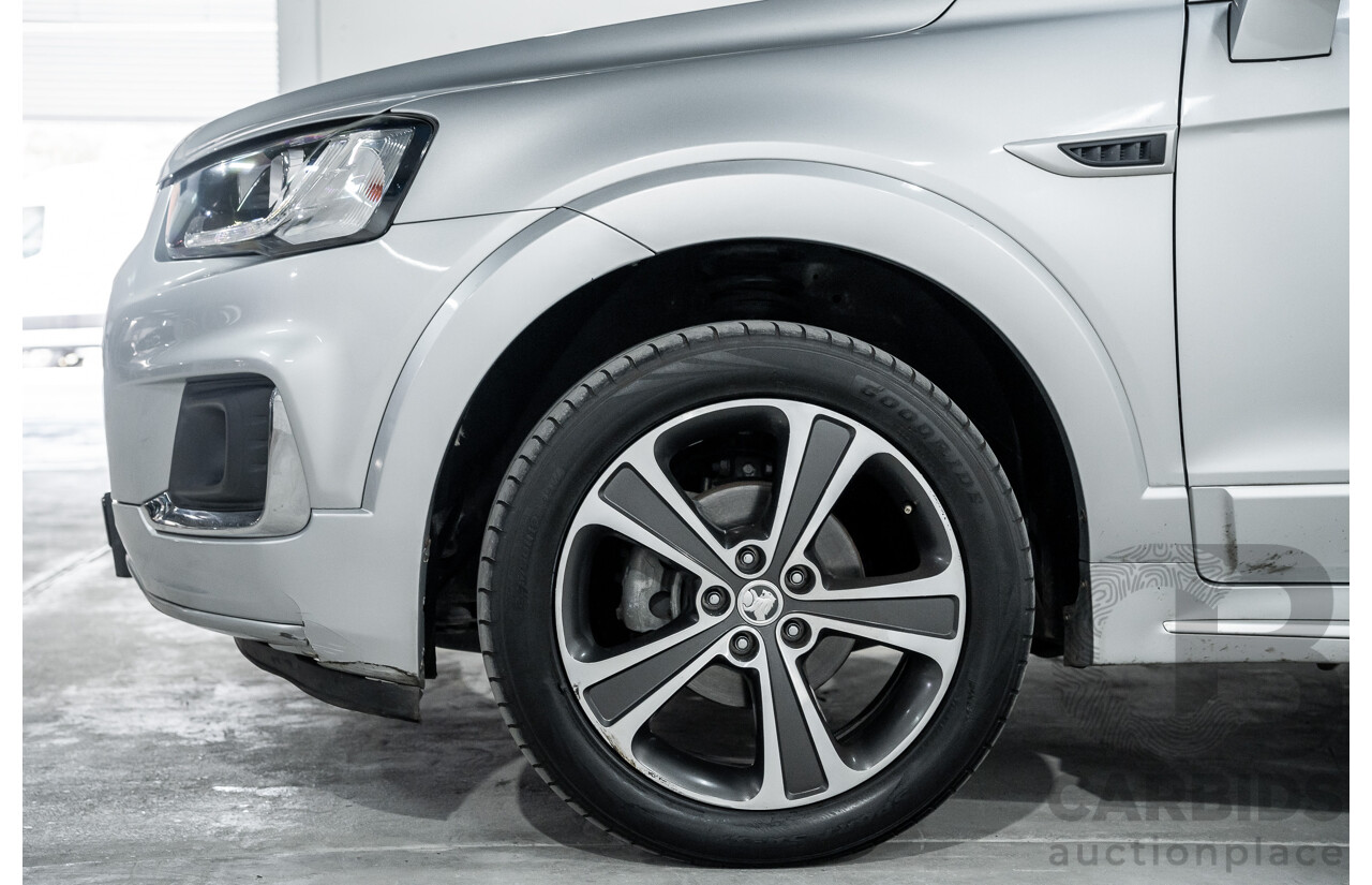 07/2017 Holden Captiva 7 LTZ (AWD) CG MY17 4D Wagon Nitrate Silver Metallic Turbo Diesel 2.2L