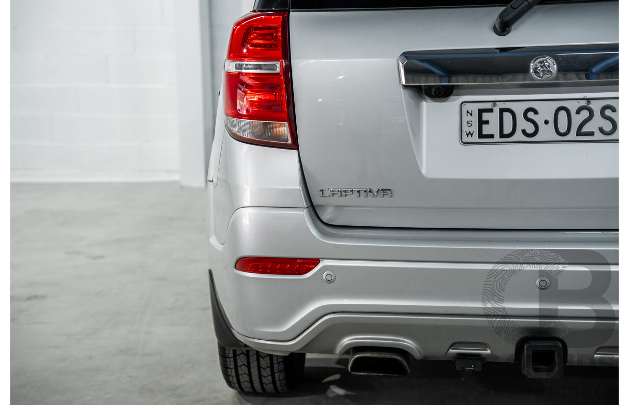 07/2017 Holden Captiva 7 LTZ (AWD) CG MY17 4D Wagon Nitrate Silver Metallic Turbo Diesel 2.2L