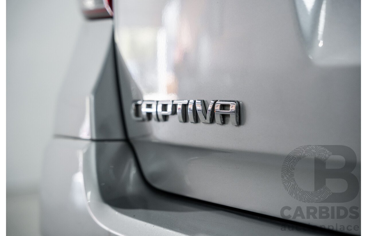 07/2017 Holden Captiva 7 LTZ (AWD) CG MY17 4D Wagon Nitrate Silver Metallic Turbo Diesel 2.2L