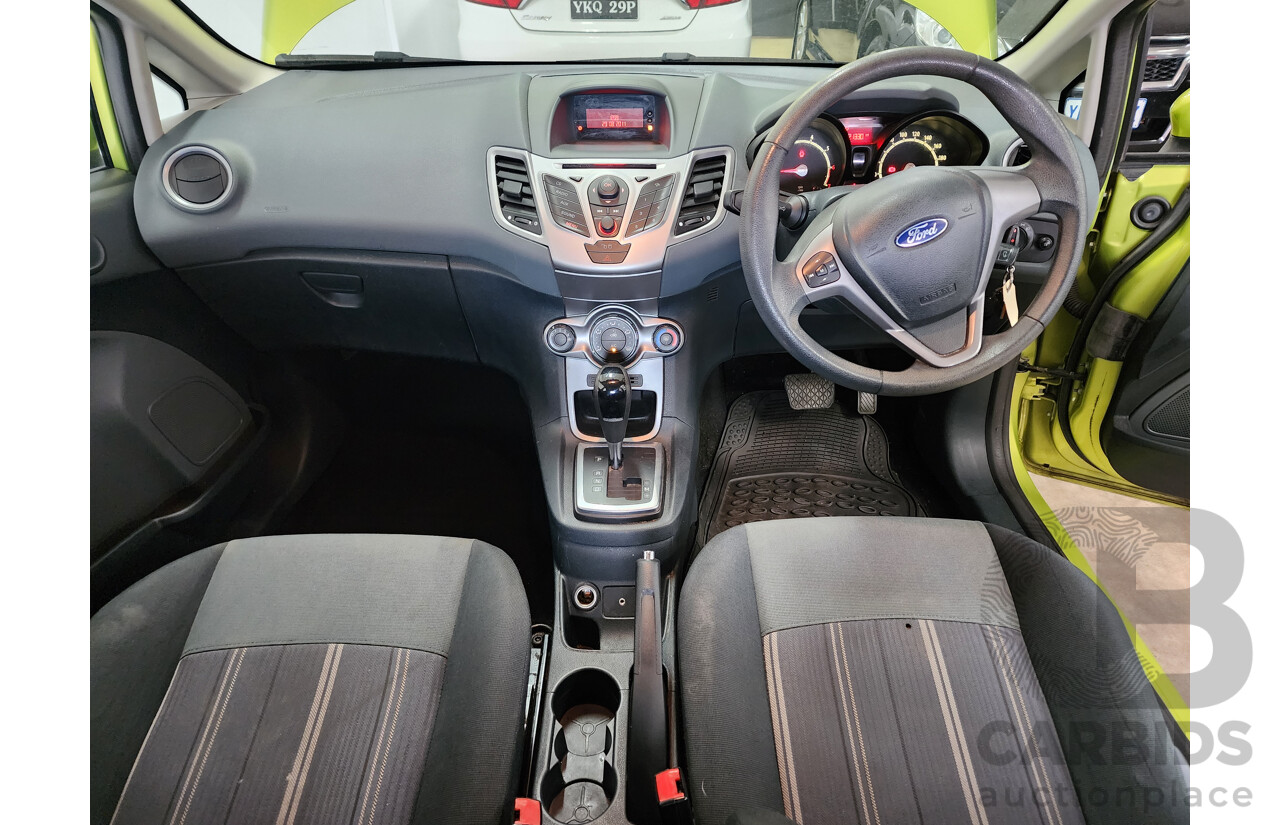 1/2010 Ford Fiesta CL WS 5d Hatchback Green 1.4L