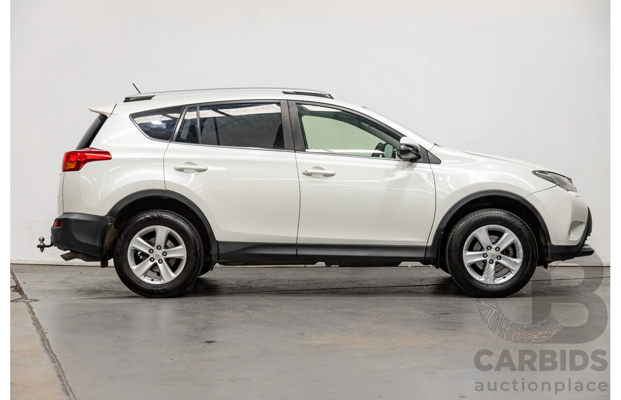 3/2013 Toyota Rav4 Cruiser (AWD)  ALA49R 4d Wagon Glacier White Turbo Diesel 2.2L