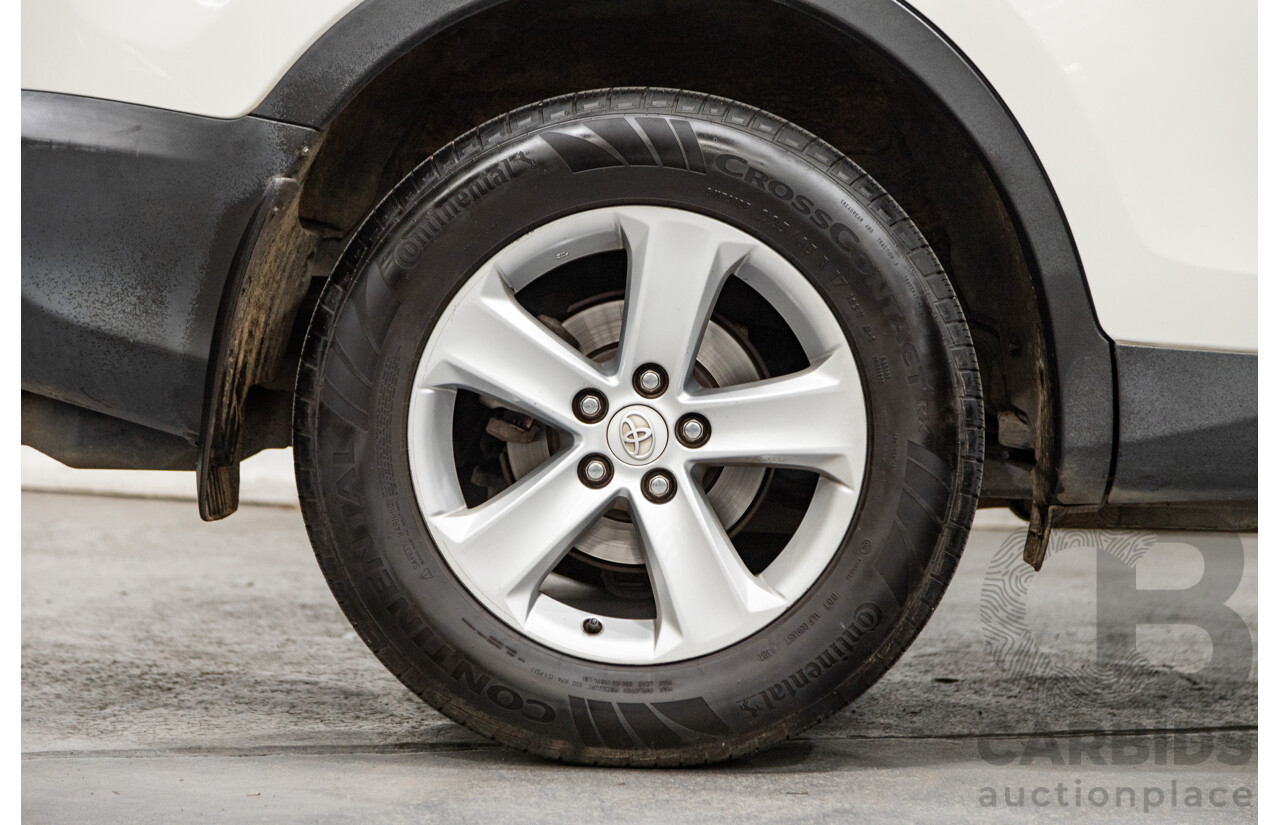 3/2013 Toyota Rav4 Cruiser (AWD)  ALA49R 4d Wagon Glacier White Turbo Diesel 2.2L