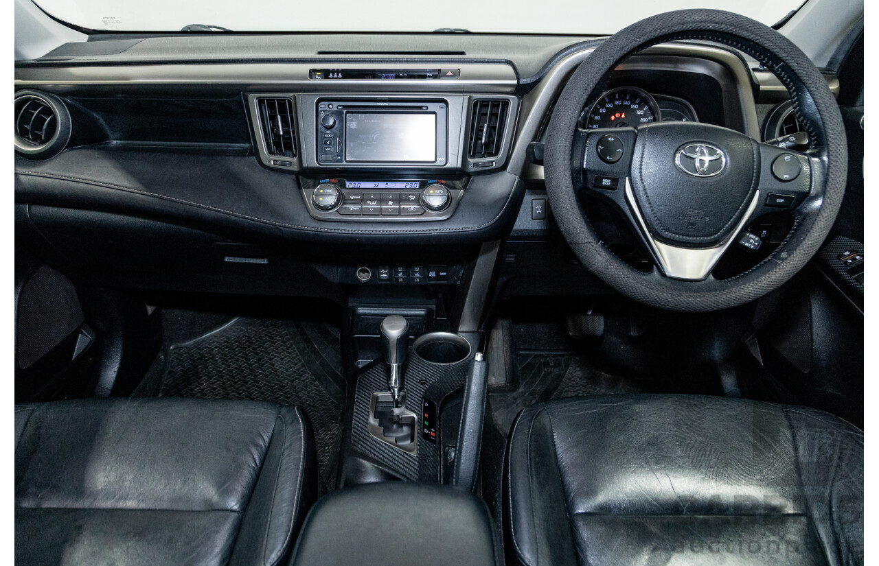 3/2013 Toyota Rav4 Cruiser (AWD)  ALA49R 4d Wagon Glacier White Turbo Diesel 2.2L