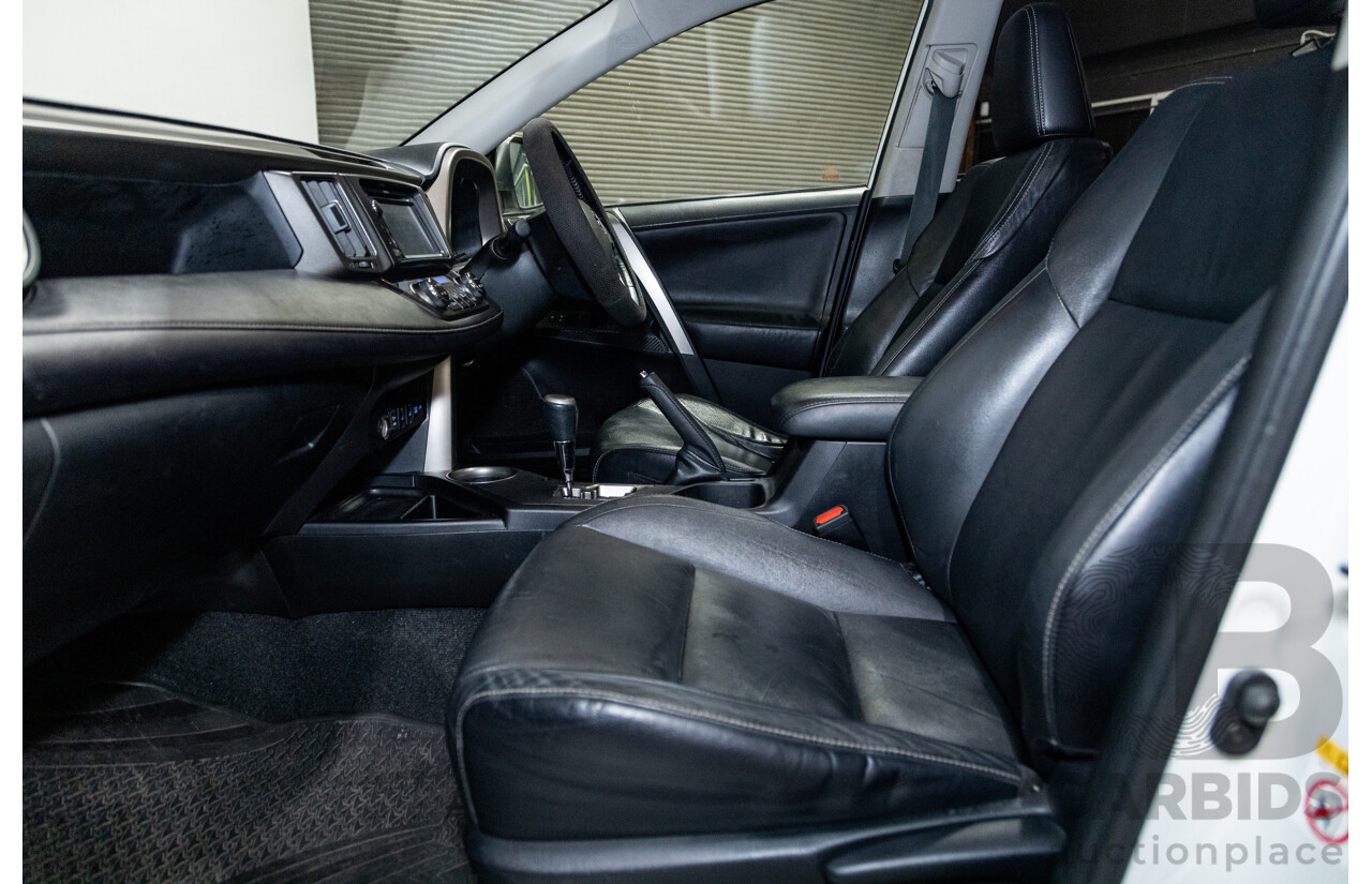 3/2013 Toyota Rav4 Cruiser (AWD)  ALA49R 4d Wagon Glacier White Turbo Diesel 2.2L