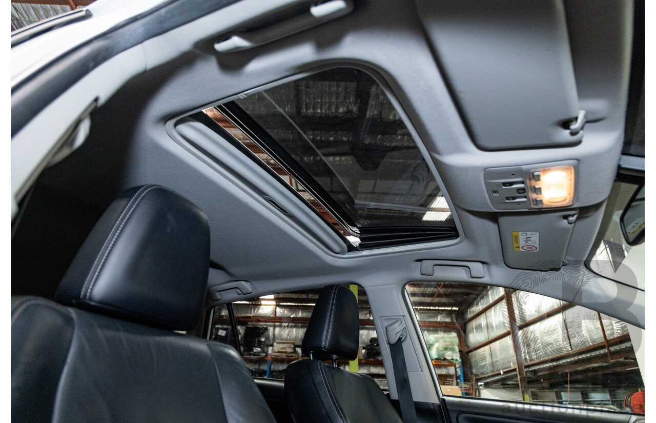 3/2013 Toyota Rav4 Cruiser (AWD)  ALA49R 4d Wagon Glacier White Turbo Diesel 2.2L