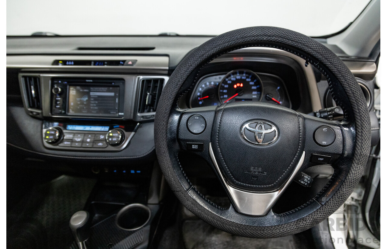 3/2013 Toyota Rav4 Cruiser (AWD)  ALA49R 4d Wagon Glacier White Turbo Diesel 2.2L