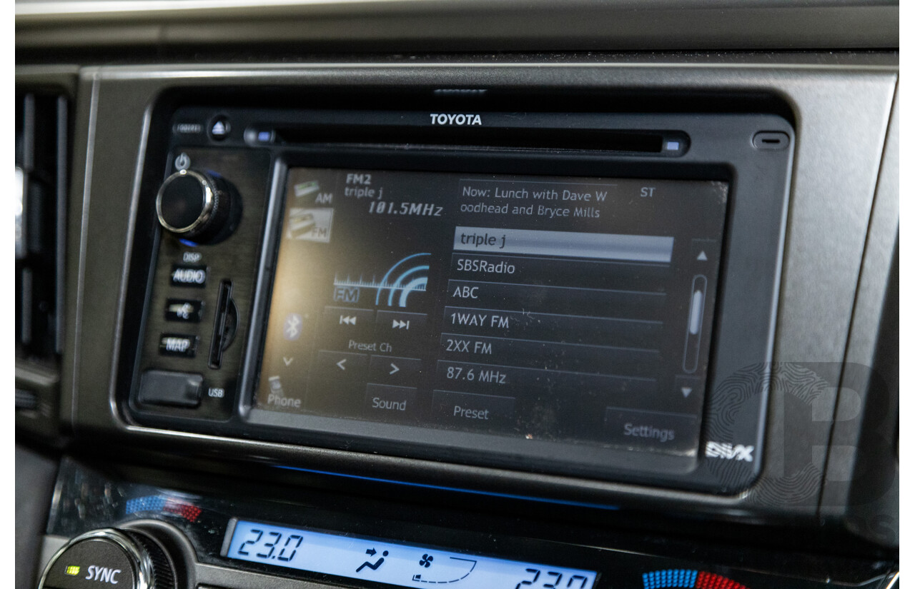 3/2013 Toyota Rav4 Cruiser (AWD)  ALA49R 4d Wagon Glacier White Turbo Diesel 2.2L