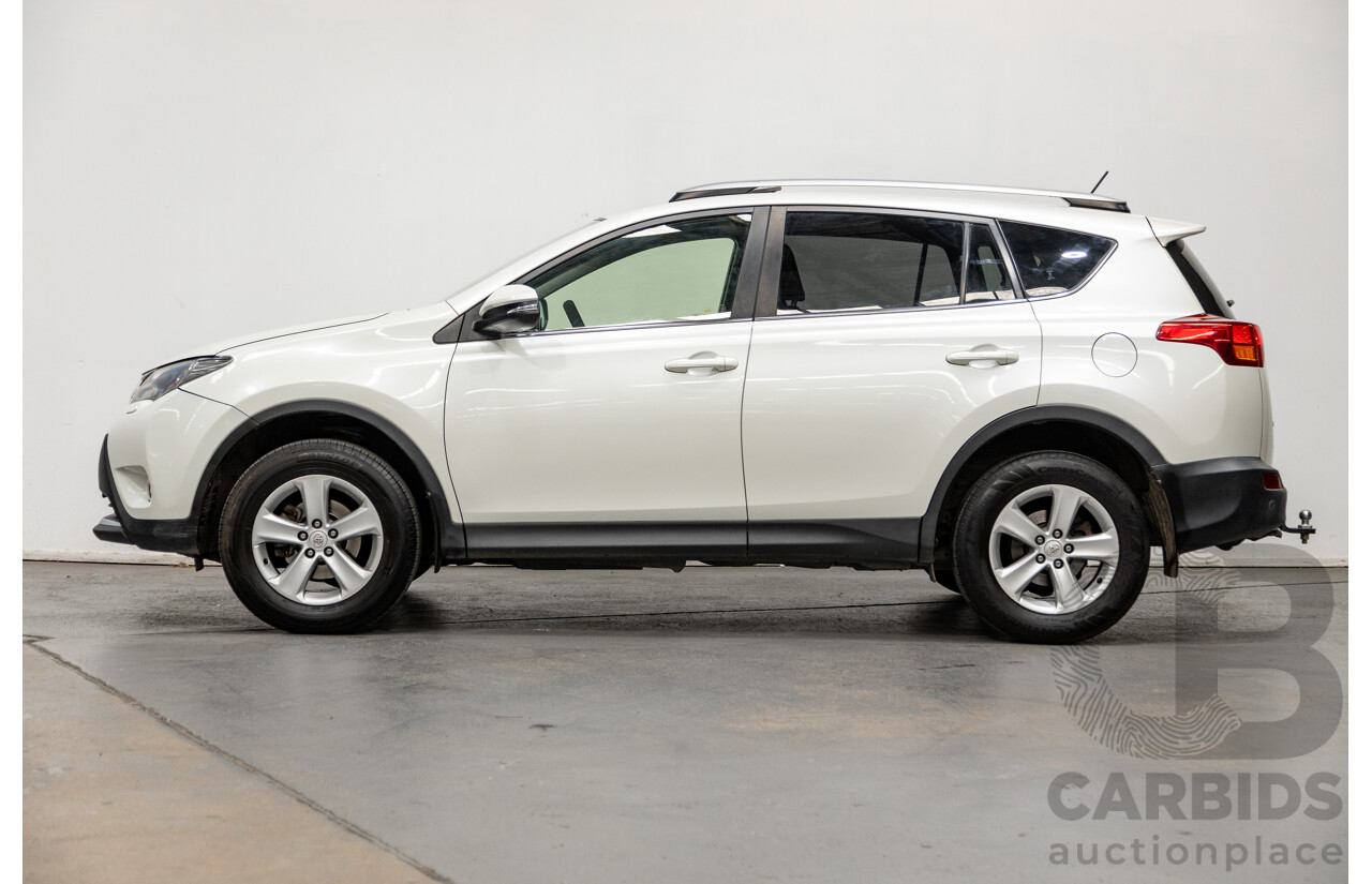 3/2013 Toyota Rav4 Cruiser (AWD) ALA49R 4d Wagon Glacier White Turbo Diesel 2.2L