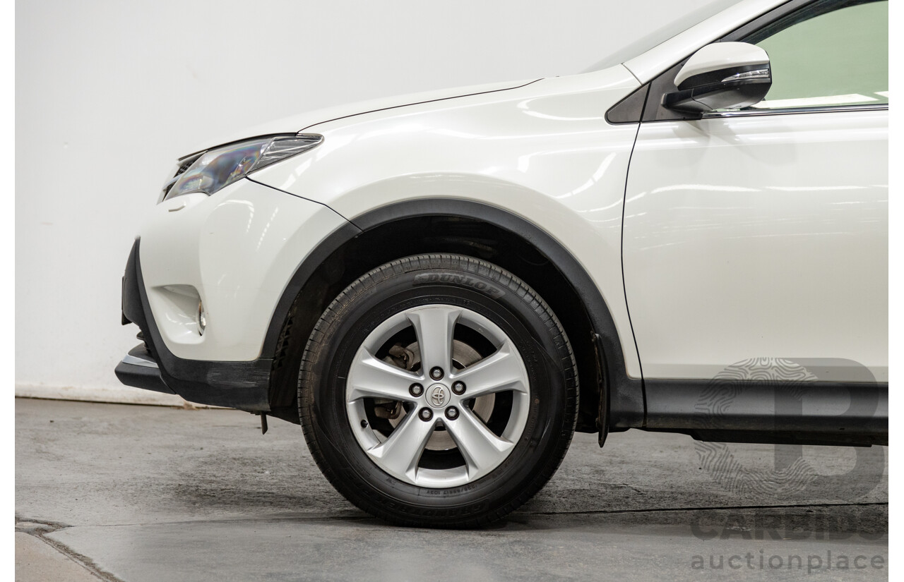 3/2013 Toyota Rav4 Cruiser (AWD) ALA49R 4d Wagon Glacier White Turbo Diesel 2.2L