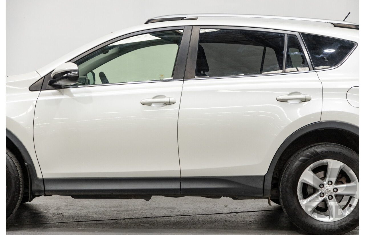 3/2013 Toyota Rav4 Cruiser (AWD) ALA49R 4d Wagon Glacier White Turbo Diesel 2.2L