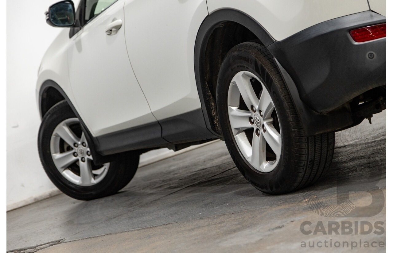 3/2013 Toyota Rav4 Cruiser (AWD)  ALA49R 4d Wagon Glacier White Turbo Diesel 2.2L