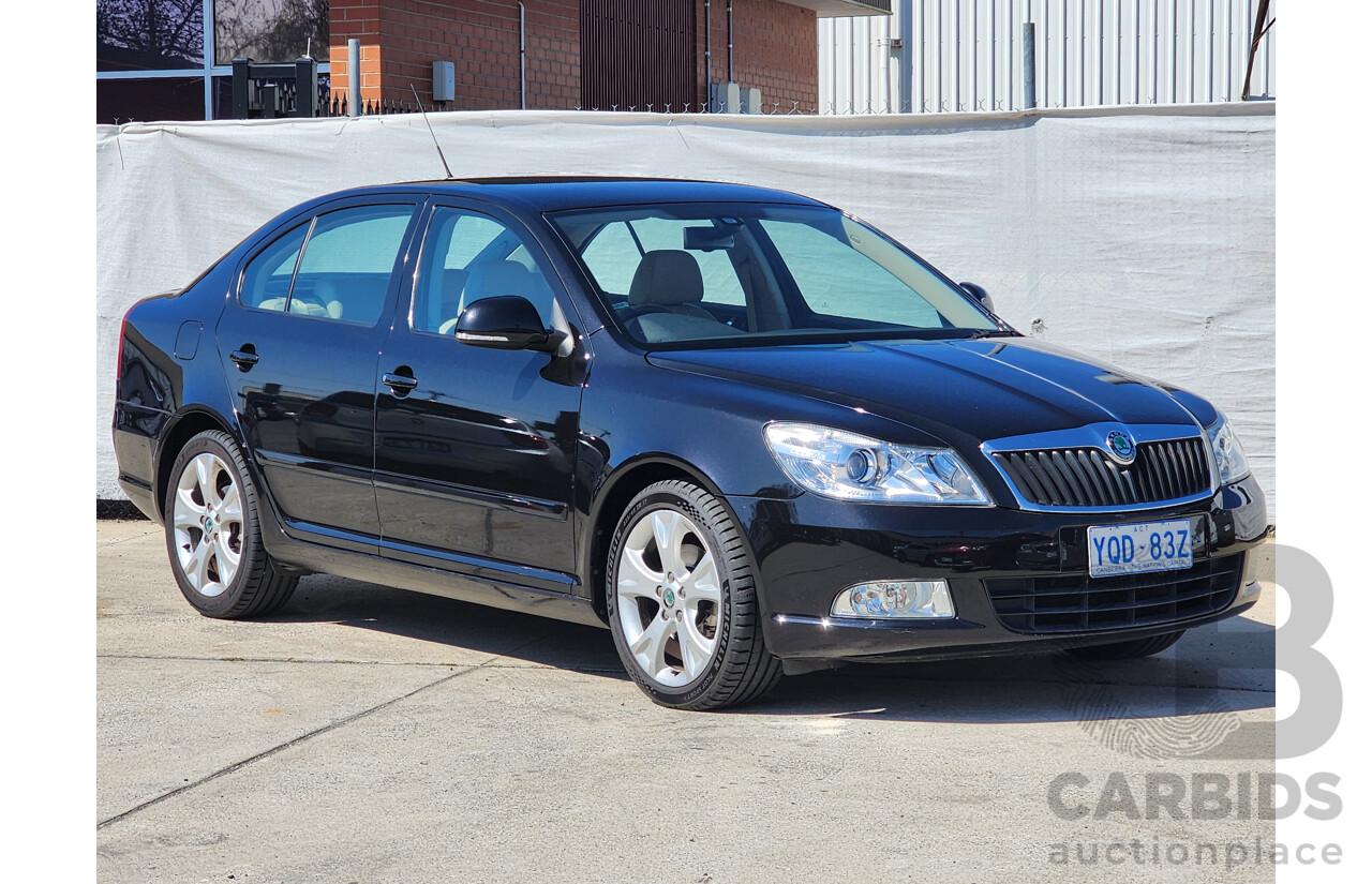 11/2009 Skoda Octavia 1.8 TSI 1Z MY09 5d Liftback Black 1.8L