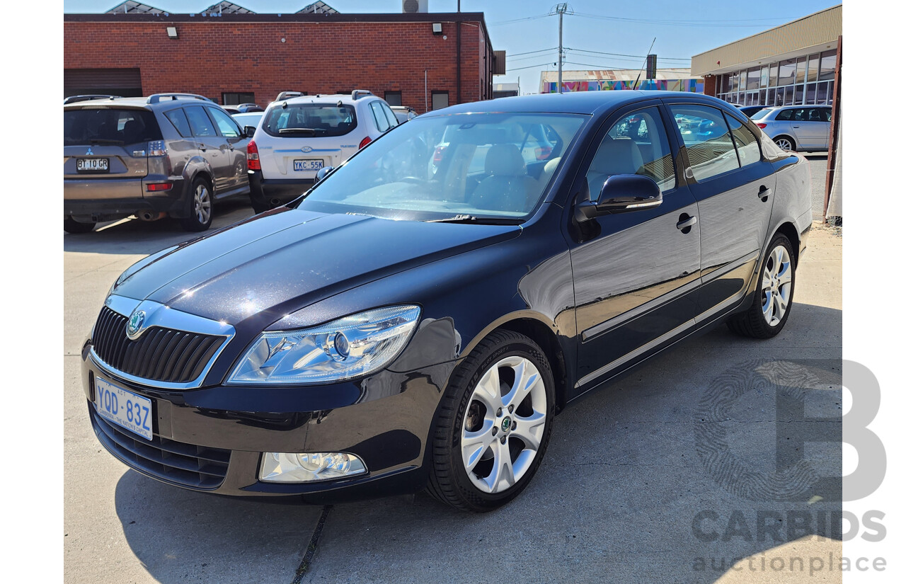 11/2009 Skoda Octavia 1.8 TSI 1Z MY09 5d Liftback Black 1.8L