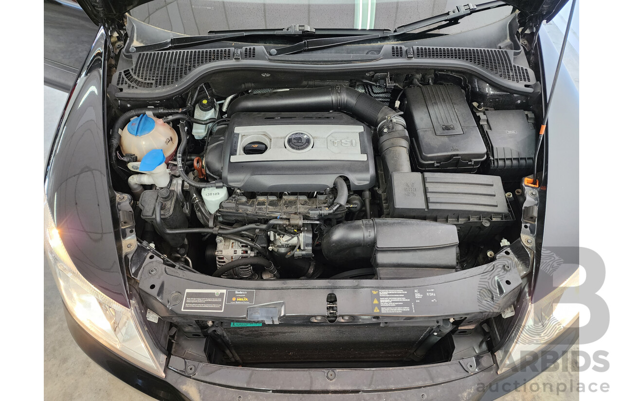 11/2009 Skoda Octavia 1.8 TSI 1Z MY09 5d Liftback Black 1.8L