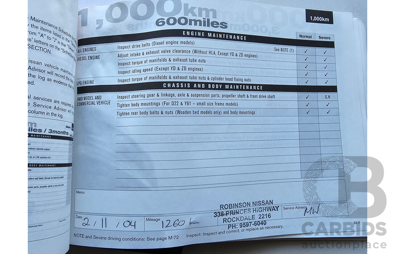 6/2004 Nissan X-Trail Ti-L (sunroof) (4x4) T30 4d Wagon Black 2.5L