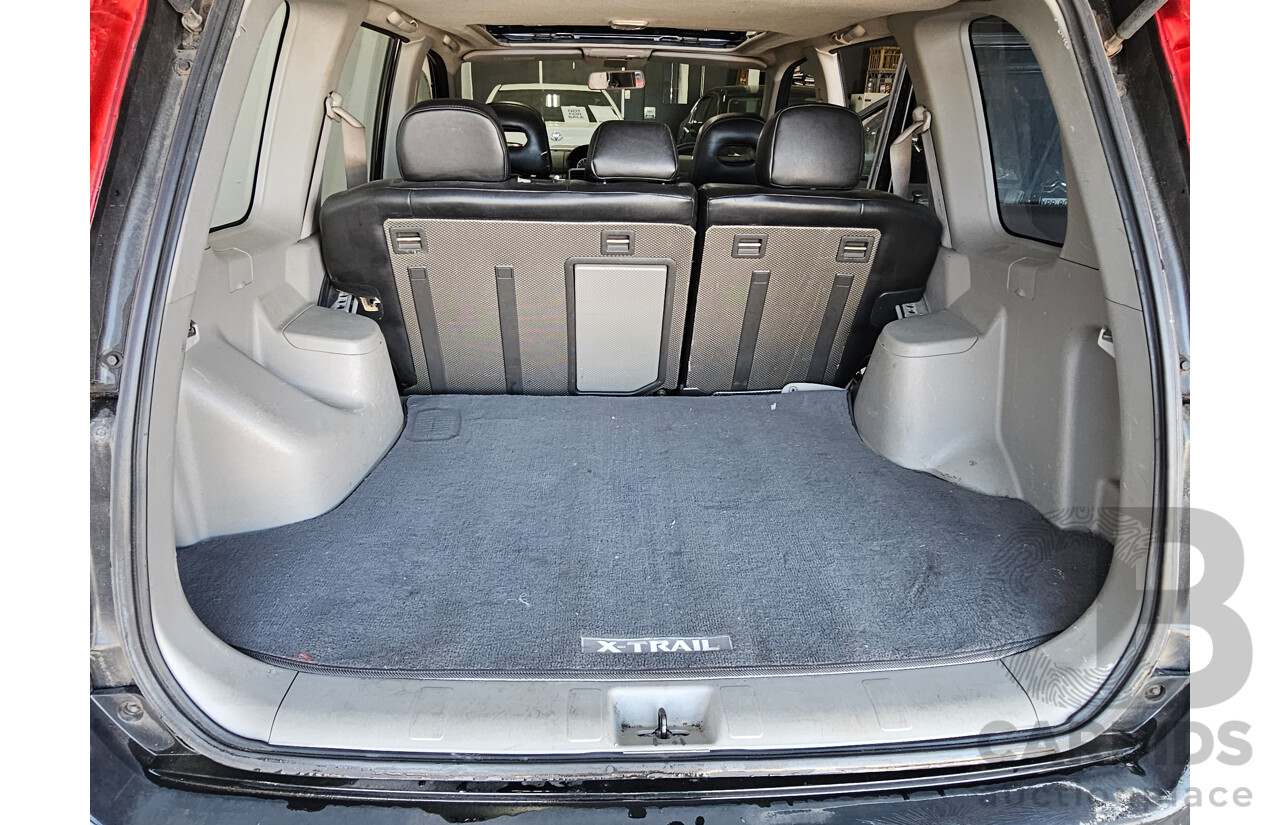 6/2004 Nissan X-Trail Ti-L (sunroof) (4x4) T30 4d Wagon Black 2.5L