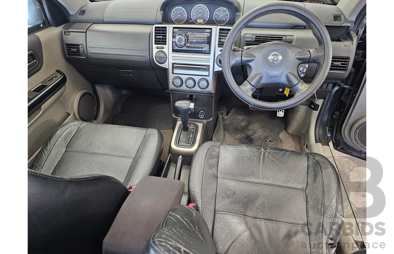 6/2004 Nissan X-Trail Ti-L (sunroof) (4x4) T30 4d Wagon Black 2.5L
