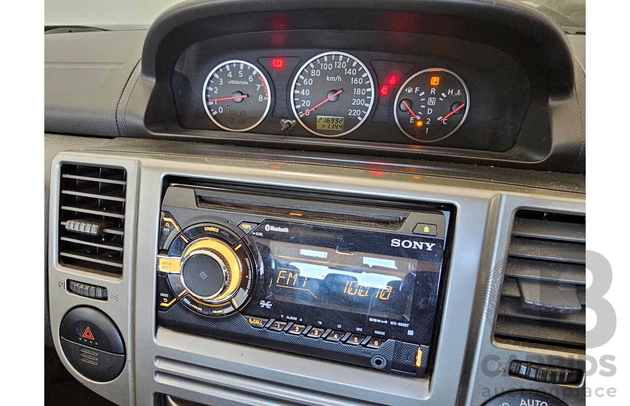 6/2004 Nissan X-Trail Ti-L (sunroof) (4x4) T30 4d Wagon Black 2.5L