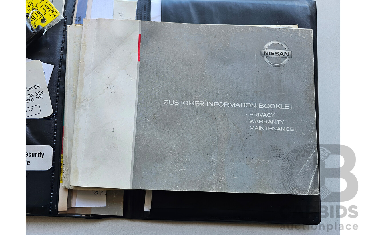 6/2004 Nissan X-Trail Ti-L (sunroof) (4x4) T30 4d Wagon Black 2.5L