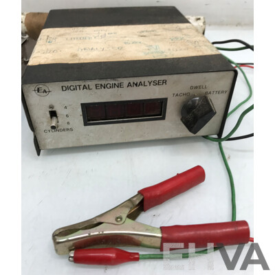 Vintage Digital Engine Analyser and Engine/Electrical Board