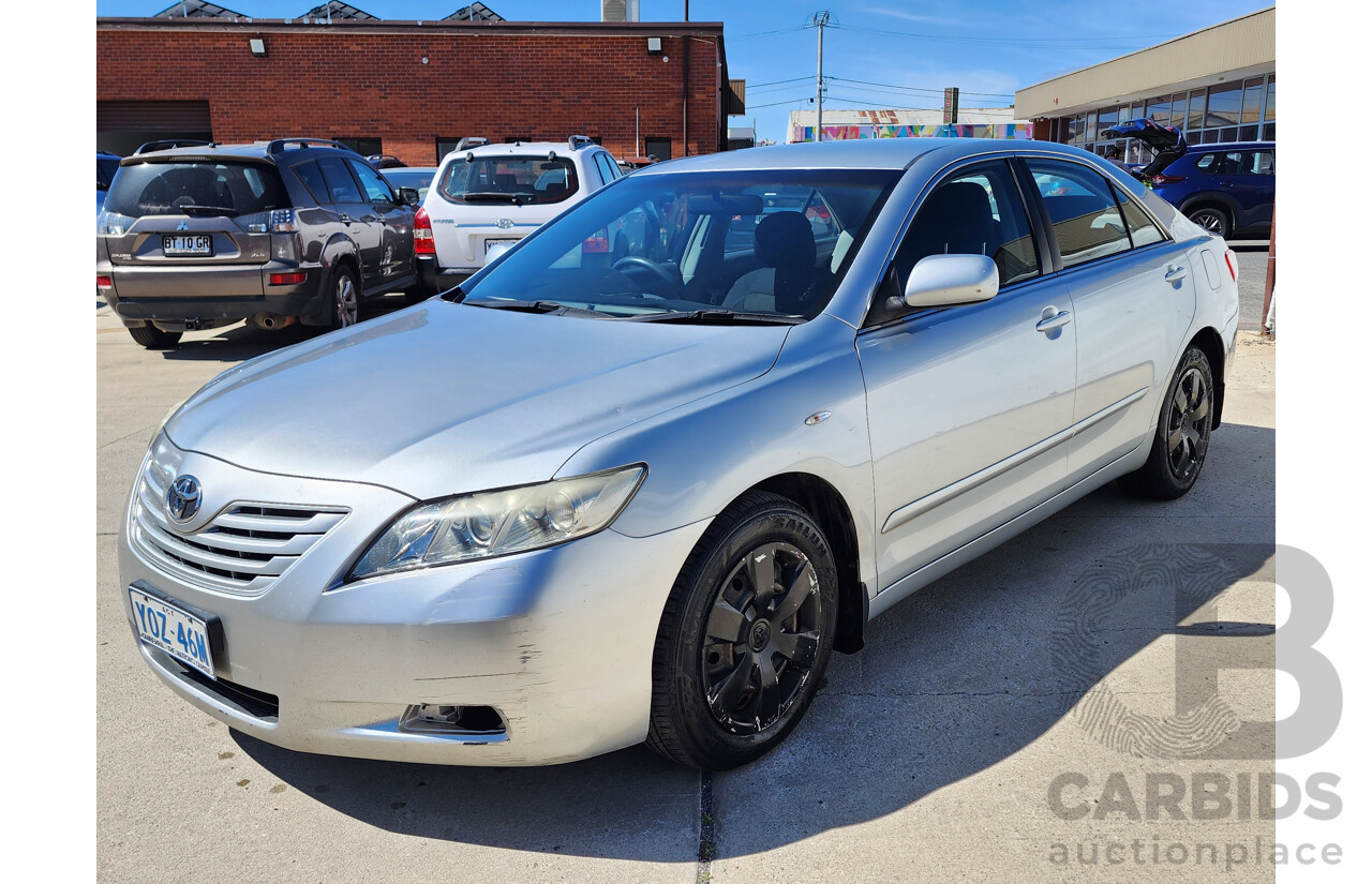 12/2007 Toyota Camry Altise ACV40R 4d Sedan Silver Or Chrome 2.4L