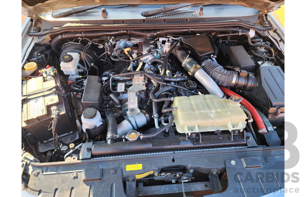 1/2012 Nissan Navara ST (4x4) D40 MY12 Dual Cab P/Up Silver Or Chrome 3.0L