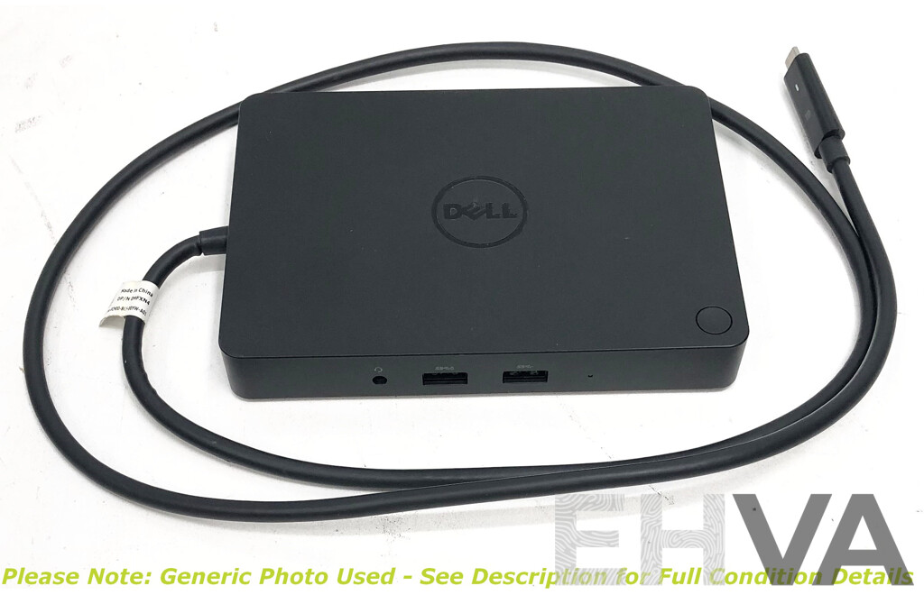 Dell (WD15) USB-C Docking Station w/ Power Supply
