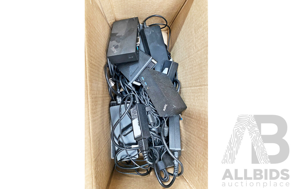 Pallet Lot of Assorted IT Switches/Docks/Routers