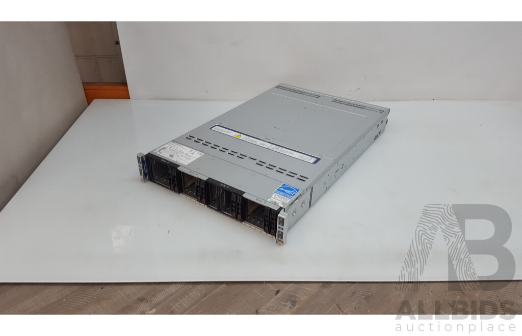 Nutanix (NXS2U4NS24G600) 4-Slot Multi-Node w/ 4 x Supermicro (X11DPT-B-G6-NI22) Dual Intel Xeon GOLD (6126) 2.60GHz-3.70GHz 12-Core CPU 384GB DDR4 Nodes