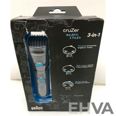 Braun Cruzer 6 Beard & Head Groomer & Trimmer