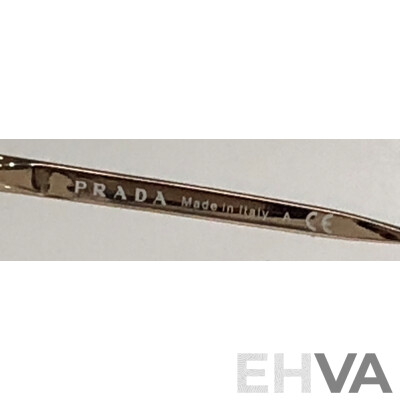 Prada SPR 53S Butterfly Brown Cinema Sunglasses