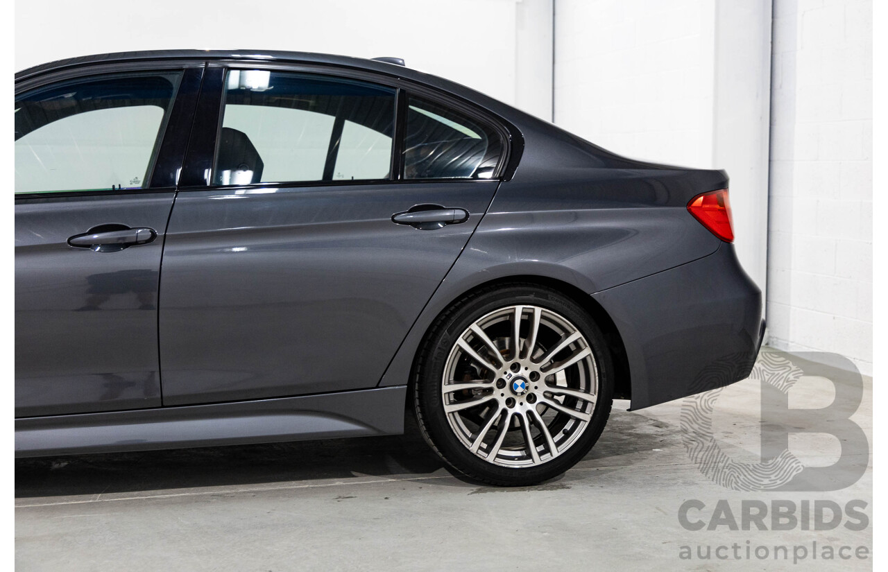1/2014 BMW 320i M Sport F30 MY14 Upgrade 4d Sedan Mineral Grey Metallic Turbo 2.0L
