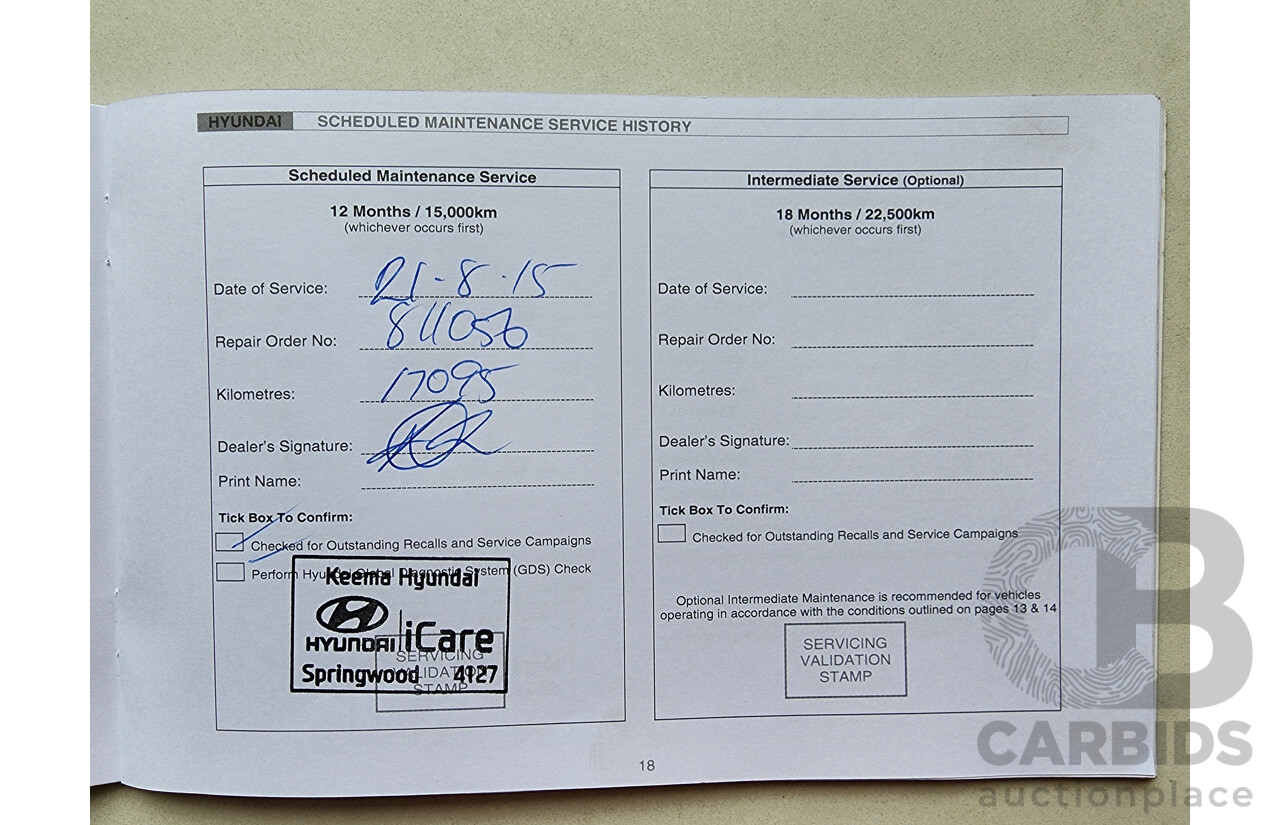 8/2014 Hyundai Ix35 SE (fwd) LM SERIES II 4d Wagon Grey 2.0L