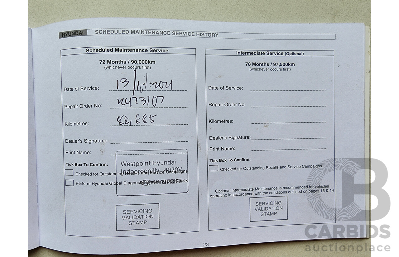 8/2014 Hyundai Ix35 SE (fwd) LM SERIES II 4d Wagon Grey 2.0L