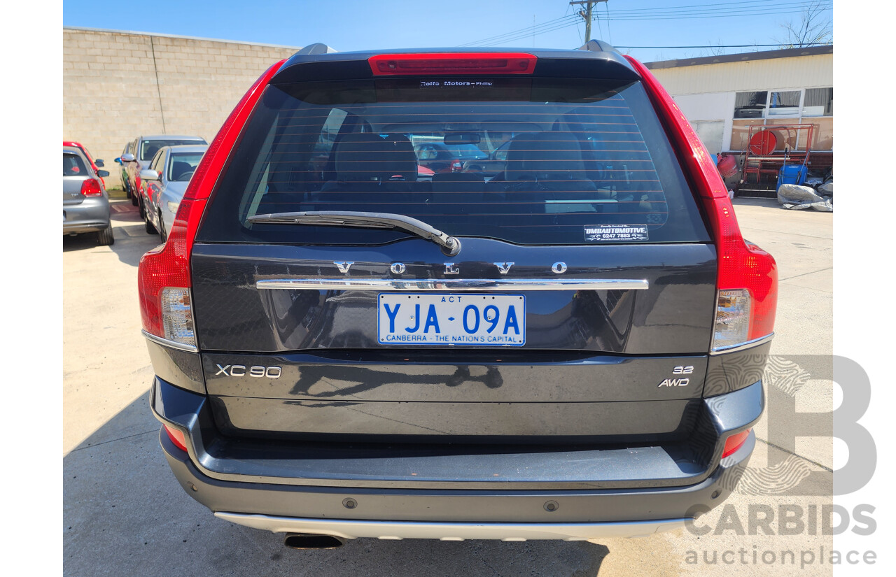 1/2012 Volvo Xc90 3.2 MY11 4d Wagon Blue 3.2L