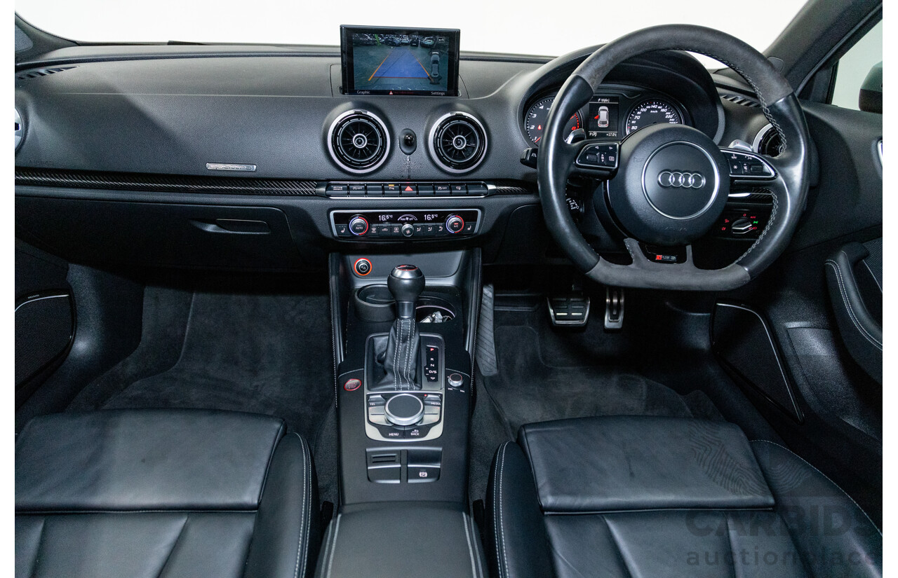 10/2015 Audi RS3 Sportback Quattro (AWD) 8V 5d Hatchback Nardo Grey Turbo 2.5L