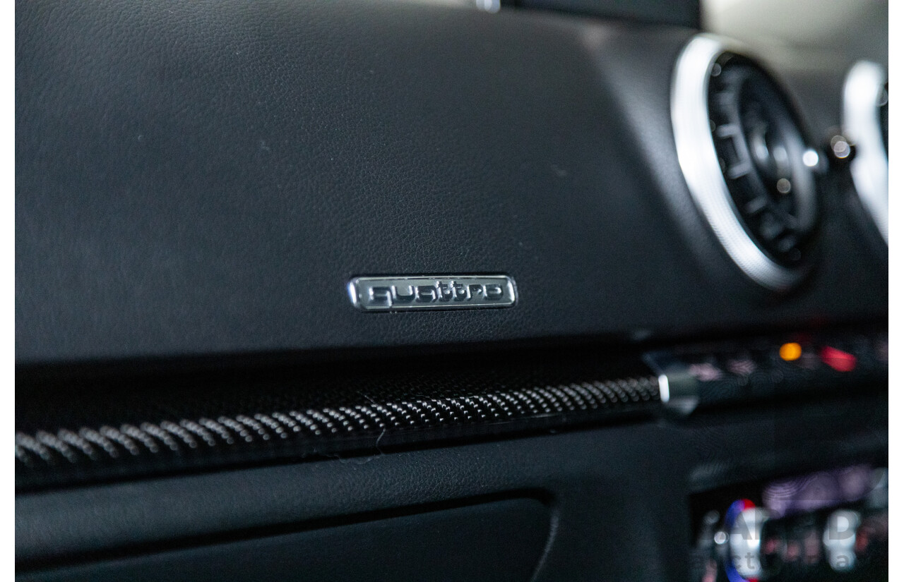 10/2015 Audi RS3 Sportback Quattro (AWD) 8V 5d Hatchback Nardo Grey Turbo 2.5L