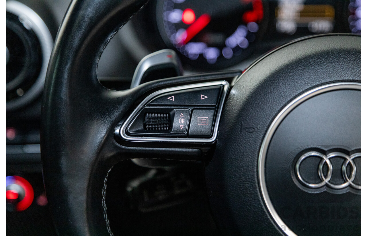 10/2015 Audi RS3 Sportback Quattro (AWD) 8V 5d Hatchback Nardo Grey Turbo 2.5L