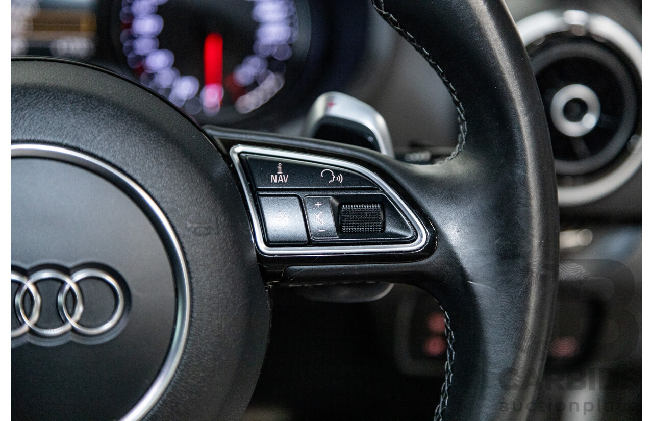 10/2015 Audi RS3 Sportback Quattro (AWD) 8V 5d Hatchback Nardo Grey Turbo 2.5L