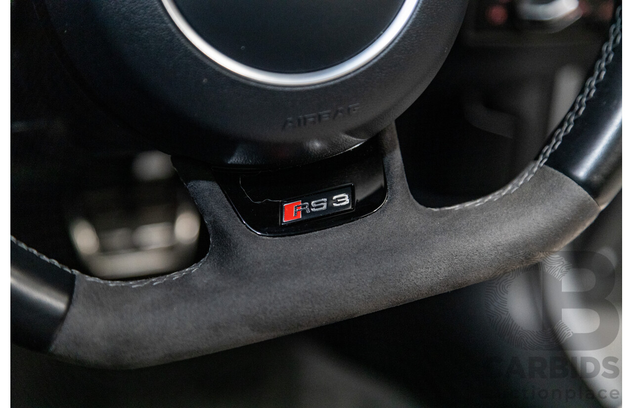 10/2015 Audi RS3 Sportback Quattro (AWD) 8V 5d Hatchback Nardo Grey Turbo 2.5L